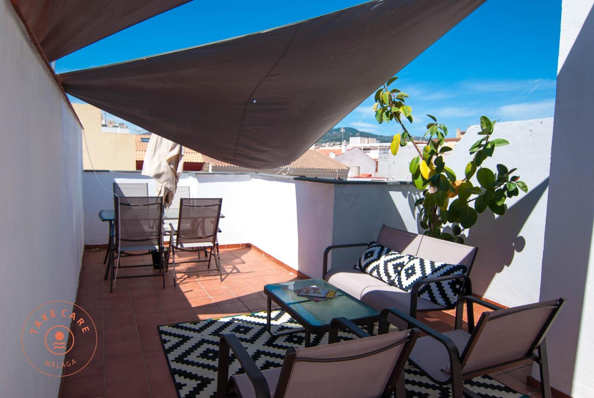 Apartment With Terrace In Malaga Center - Tcm Exterior photo